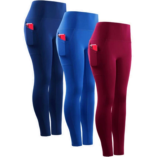 NELEUS Women's Yoga Pant Tummy Control High Waist Running Leggings with Pocket