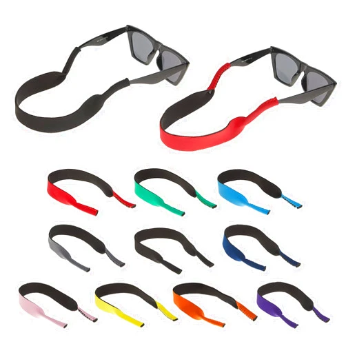 Frienda 10 Pieces Floating Eyewear Retainer Durable Neoprene Sunglasses Straps Floating Sunglasses Straps Sunglasses Holder Straps Soft Eyeglass Straps for Sports Outdoors Water Activities Men Women