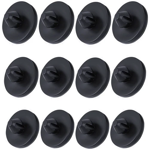 Frienda 12 Pieces Brake Switch Stopper Brake Pedal Pad Brake Light Switch Stopper Brake Switch Pad Clutch Pedal Stopper 90541-06036
