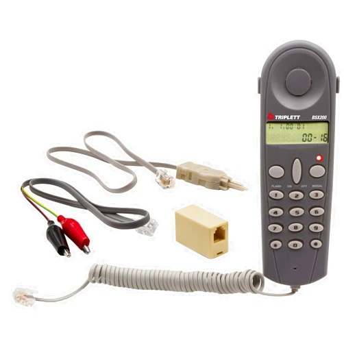 Triplett BSX200 Byte Brothers Basic Telephone Test Set / Butt Set RJ11 Adapter