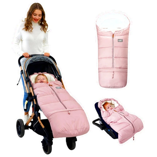 LAT LEE AND TOWN LAT Baby Warm Bunting Bag Universal,Extended and Removable,Stroller Sleeping Bag Cold Weather,Waterproof Toddler Footmuff