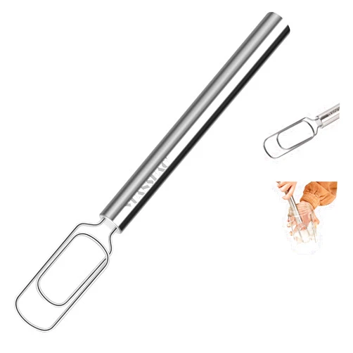 YUANSHAO 2025 Danish Dough Whisk for Sourdough Starter - Reaching Bottom of Jar,12