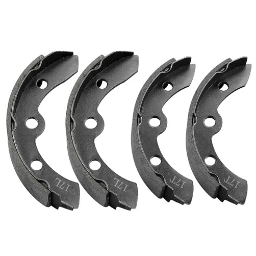 MOSNAI Club Car Brake Shoes for Club Car DS Precedent G&E 1995-Up Golf Cart Replacement Brake Shoes OEM 1018232-01 Club Car Brake Pads Automatic Adjusting (4PCS 2 Short & 2 Long)
