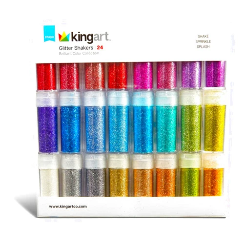KINGART Glitter Shaker Set