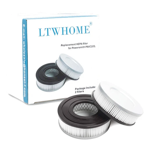 LTWHOME Replacement Ash Vacuum Motor Filter Fit for Powersmith PAVC101(Pack of 2)