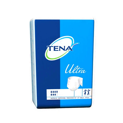 TENA MCK67203100 - Adult Incontinent Brief Tena Ultra Tab Closure Medium Disposable Heavy Absorbency