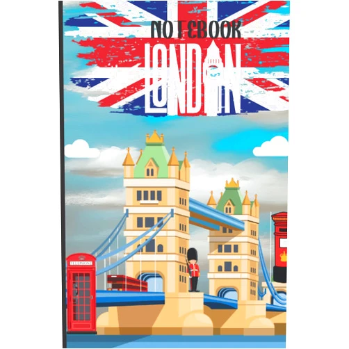 By carla unique design (Author) London Notebook Journal: notebook for kids/london notepad
