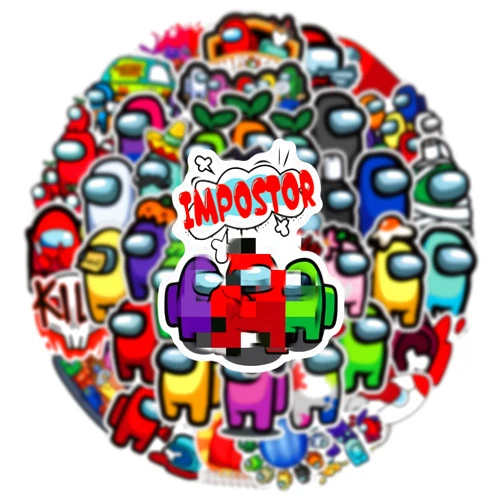 Generic 60PCS Game Stickers Pack,Stickers for Water Bottles,Colorful Waterproof Stickers, Skateboards and Notebooks, Laptop Stickers for Fans Adults. (3)
