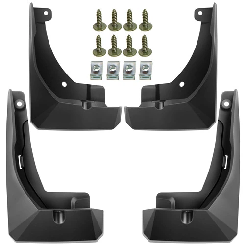 MyParts Replacement 4Pcs Splash Guards Mud Flaps Mudguards Fender Mechanics Choice for Toyota Corolla Cross 2020-2022