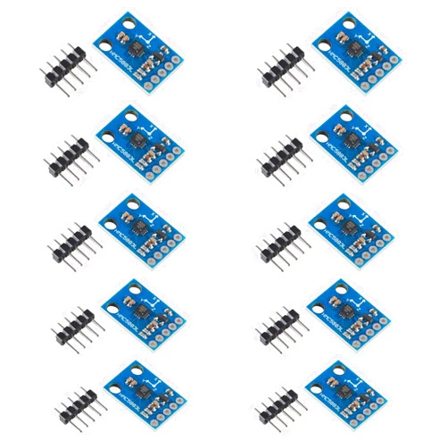 ACEIRMC 10pcs GY-273 QMC5883L 3-Axis Compass Magnetometer Sensor Board Module IIC/I2C for Arduino 3-5V Power High Accurancy