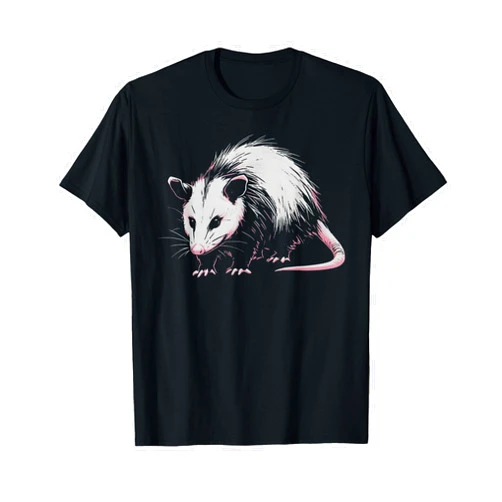 Cool Opossum Raccoon Graphics and Tees Possum Opossum Lover Owner Cottagecore Cute Kawaii Women Kid T-Shirt