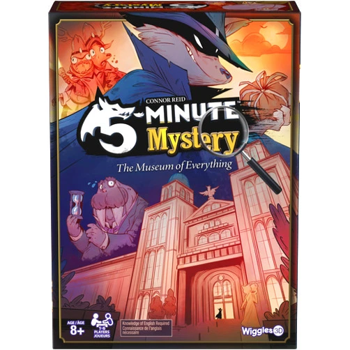 Wiggles 3D 5-Minute Mystery by Wiggles 3D | A Real-Time, Co-Operative Mystery Game! | Fast-Paced Board Game | for Families, Ages 8 & up | 1-6 Players
