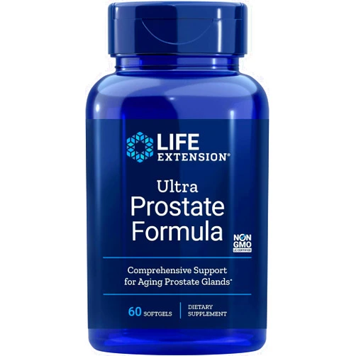Life Extension Ultra Prostate Formula, 60 Softgels 60 Count (Pack of 1)