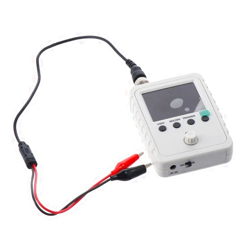 HOBBYIN DSO Shell Oscilloscope Full Assembled with BNC-Clip Cable Probe, Shell Oscilloscope Kit DSO150 Electronic Teaching Training DIY Kit