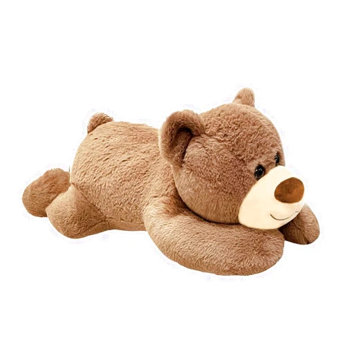 Mewkou 3.5 LB Weighted Stuffed Animals Bear, 24 Inch Weighted Plush Animals Throw Pillow, Cute Kawaii Plush Toys Gifts for Kids Adults Teens Birthday Christmas