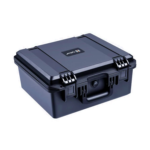 Lykus HC-3520 Waterproof Hard Case with Customizable Foam Insert, Interior Size 13.78x11.81x6.5 in, Suitable for Pistol, DSLR Camera, Lenses, Projector, and More