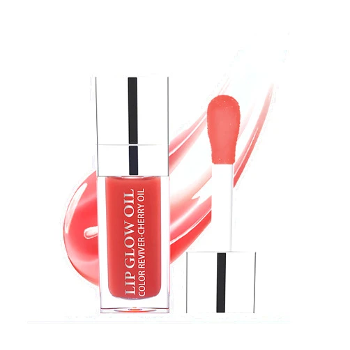 TrendyNow Hydrating Lip Glow Oil, Moisturizing Lip Gloss, Plumping Lip Oil, Non-Sticky Long Lasting Lip Oil Gloss, Transparent Lip Oil Tinted, Reduce lip lines (Rosewood(#012))