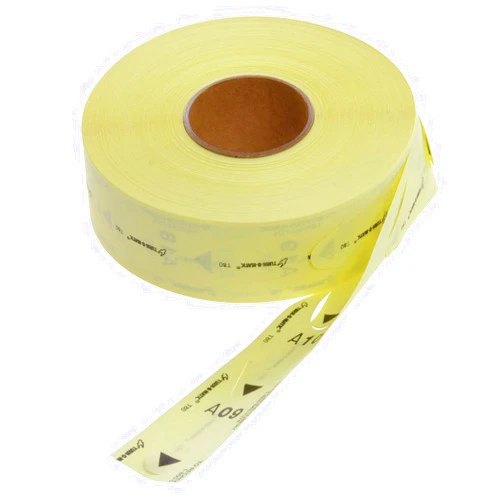 SATO AMERICA LLC Take-A-Number 2-Digit Yellow T80 Paper Tickets - 1 1/2