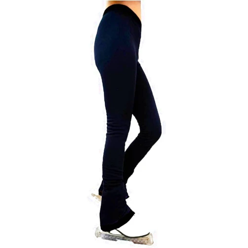 UniqGarb Figure Skating Practice Pants – Polar Fleece Thermal Black – Blue – Purple UGSP2 ice Skating Pants for Girls Women
