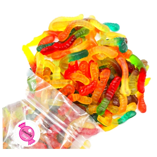 Smarty Stop Gummy Collection (Assorted Fruit Worm, 2 LB)