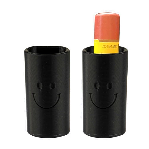 CHRSHN Chapstick Holder for Car, Lip Balm Holder for Interior Car Accessories for Women Must Have Black Pack of 2