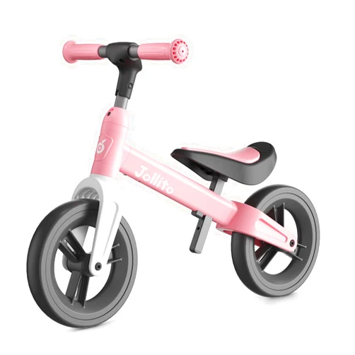 JOLLITO Toddler Balance Bike, Ride On Toys for 18 Months, 2, 3, 4 Years Old Girl & Boy Gifts, Lightweight No Pedal Training Bike with 9 Inches Wheel & Aluminium Frame