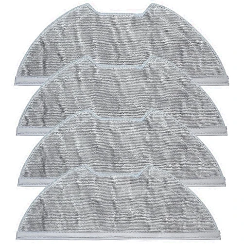 DianSung Mop Cloth for Eureka NERE10s E10S, ​​for Obode A8 A8 Plus, for Midea M9 Robot Vacuum Cleaner Replacement Parts, Soft microfiber Mop
