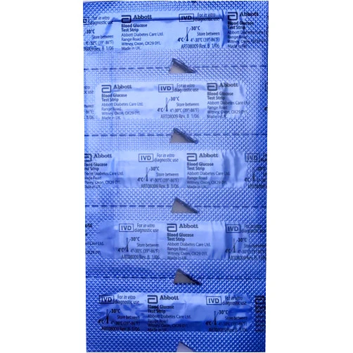 Generic 100 Test Strips Precision Xtra Blood Glucose, Open Box