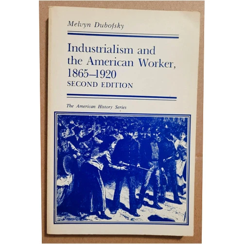 By Melvyn DUBOFSKY (Author) Industrialism and the American worker, 1865-1920