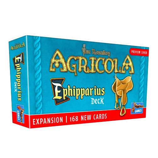Lookout Games Agricola Ephipparius Deck Expansion - 168 New Cards for Enhanced Variety! Farming Strategy Game for Kids & Adults, Ages 12+, 1-4 Players, 60-120 Min Playtime, Made