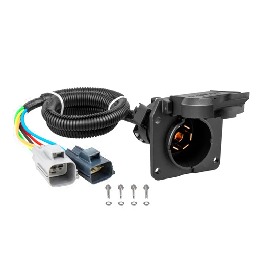 Oyviny 7 Way RV Blade Trailer Wiring 56443 for 2020-2024 Ford F-250, F-350, F-450, F550, F650, Factory Tow Package Required