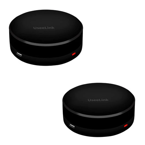 UseeLink Jinvoo Wi-Fi Smart IR Universal Remote Controller Unit for air conditioners TV Box Set-top Boxes Fans DVDs Works with Alexa and Google Assistant IFTTT Compliance Powered by Tuya Smart Life