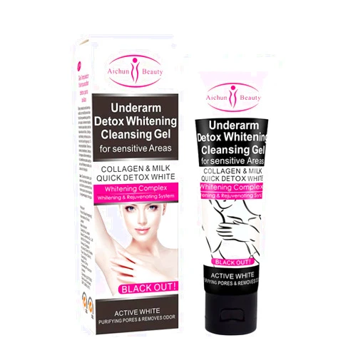 AICHUN BEAUTY Underarm Knees Detox Cleansing Gel For Sensitive Triangle Areas Triangle Collagen Milk Purifying Pores Removes Odor 50ml