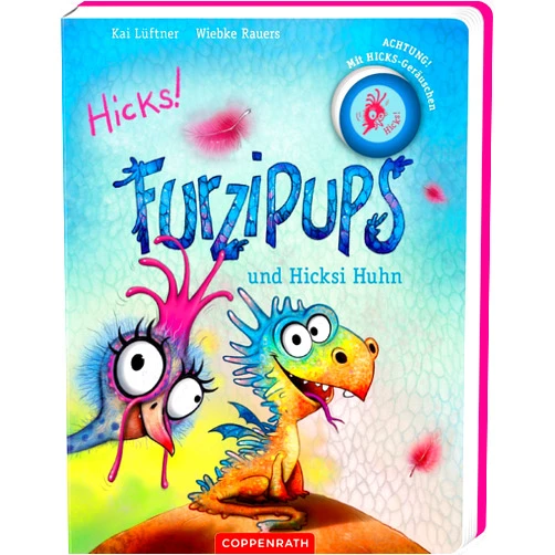 German Edition by Kai Lüftner (Author) Furzipups und Hicksi Huhn (Pappbilderbuch), Sprache - Deutsch