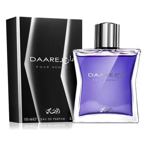 RASASI Daarej Pour Homme For Men Eau De Parfum Spray, 3.4 Ounce