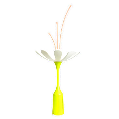 Boon Stem Drying Rack Accessory, White & Peach