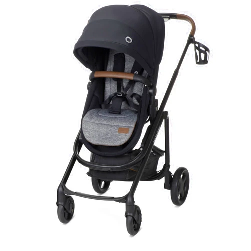 Maxi-Cosi Tayla Max Baby Strollers, Modular with Adjustable Seat, Converts to Lie-Flat Carriage, Parent and World Facing View, Lightweight, Onyx Wonder
