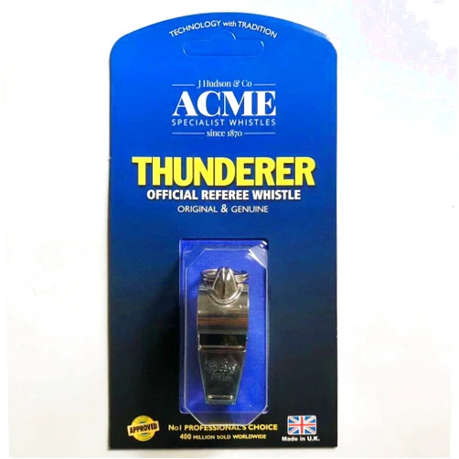 acme Thunder Nickel-Plated (Medium Size) Whistle Model 59.5