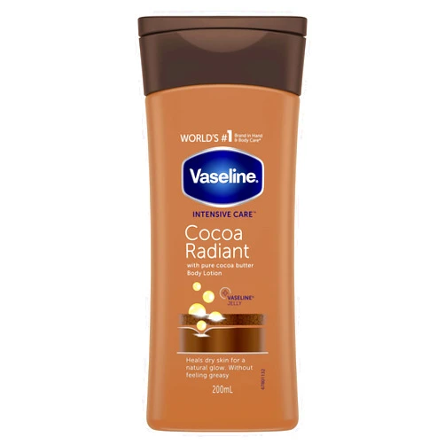 Vaseline Essential Moisture Cocoa Radiant Lotion 200 ml