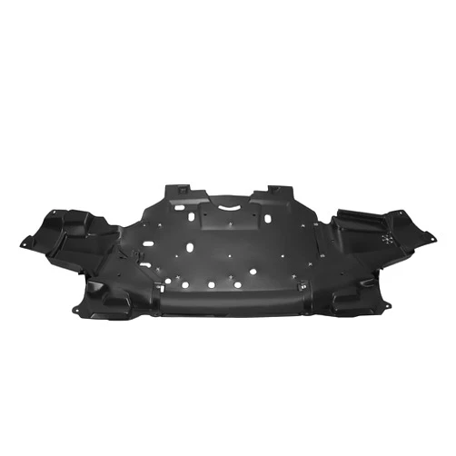 HECASA Engine Splash Shield Compatible with 2015-2020 Honda Fit LX/Sport SE Replacement for HO1228147 HO1228148 74110T5RA00 74110T5RA10 Plastic Black