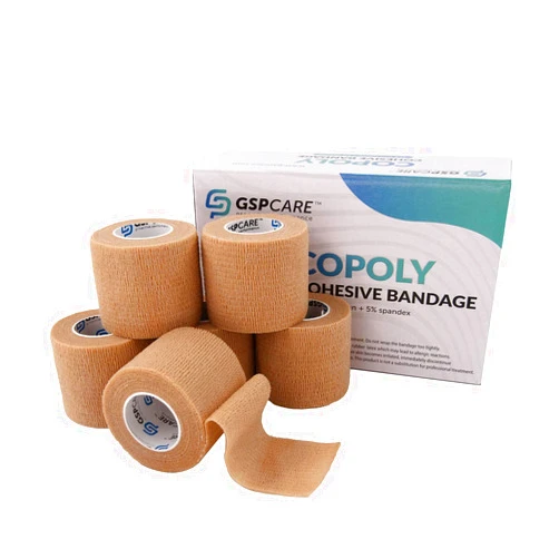 GSPCARE Self Adherent Cohesive Bandages Wrap 6 Count 2