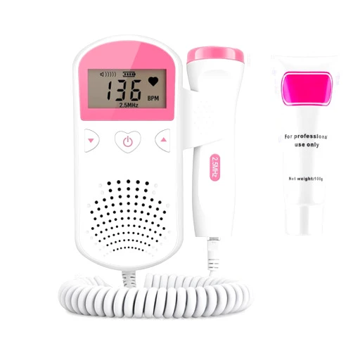 Generic Bags for Baby Monitor Heartbeat Pregnancy,Home Portable Doppler Fetal Heart Rate Monitor for Home Use HAL649