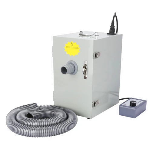 LVCHEN Dental Lab Grinding Vacuum Cleaner Single-Row Digital Dust Collector 110V 370W Silent Vacuum Dust Extractor for Laboratory