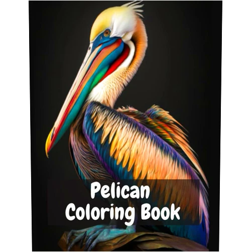 By Jason Duke Ricci (Author), Mr Jason Duke Ricci (Author) Large Print Pelican Coloring Book for Adults: Stress Relieving Fun Pelican Designs (Coloring Books by Jason Duke Ricci)