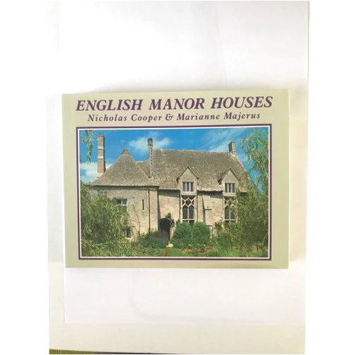 By MARIANNE MAJERUS' 'NICHOLAS COOPER (Author) English Manor Houses
