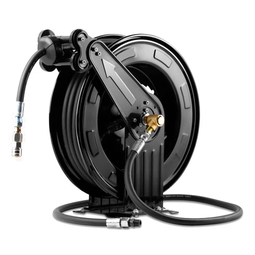 MrMapMax Double Arm Air Hose Reel Retractable, 3/8