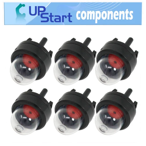 UpStart Components 6-Pack 530047721 Primer Bulb Replacement for Echo CS-341 (C23111001001-C23111999999) Chainsaw - Compatible with 12318139130 300780002 188-512-1 Purge Bulb