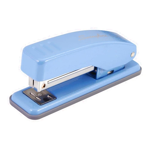 Swingline Stapler, Cub Compact Desktop Stapler, 20 Sheet Capacity, Metal, Electric Blue (S701069)