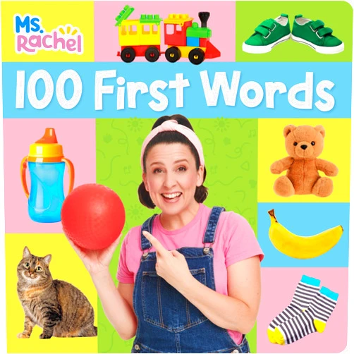 Ms. Rachel,Random House 100 First Words (Ms. Rachel) (Books by Ms. Rachel)