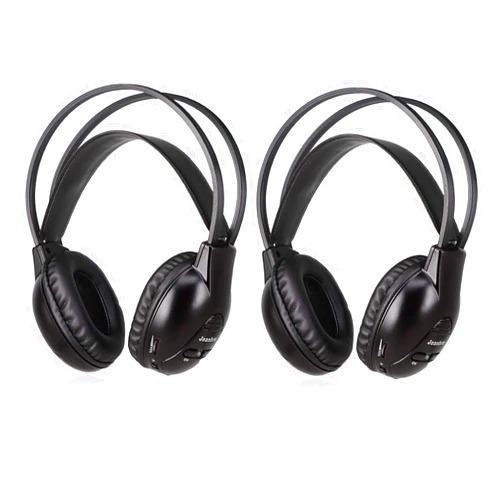 Joanbro Infrared Wireless Car Headphones for Town & Country, Sienna, Sequoia, Odyssey, Grand Caravan, Durango, Tahoe, Suburban, Yukon (XL), Acadia, Escalade, Pathfinder, Quest, Enclave, uConnect VES